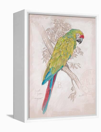 Chartreuse Tropical-Chad Barrett-Framed Stretched Canvas