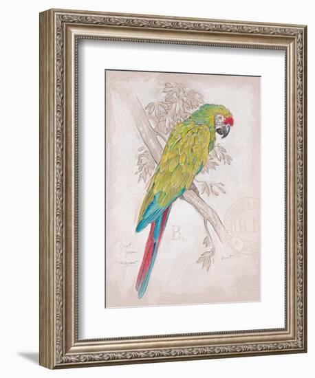 Chartreuse Tropical-Chad Barrett-Framed Art Print