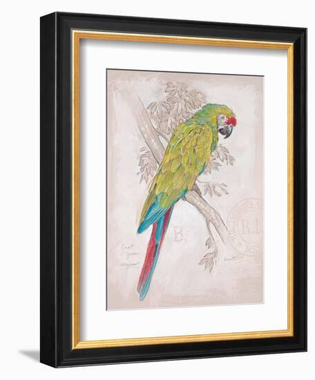 Chartreuse Tropical-Chad Barrett-Framed Art Print