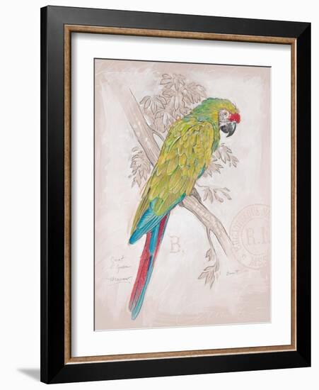 Chartreuse Tropical-Chad Barrett-Framed Art Print