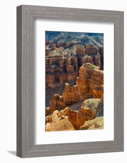 Charyn Canyon, Kazakhstan-Keren Su-Framed Photographic Print