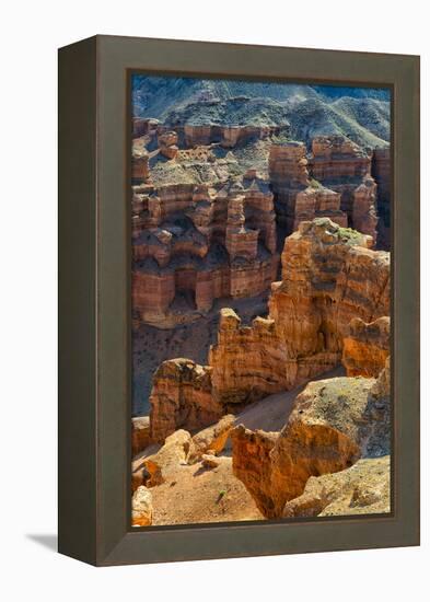 Charyn Canyon, Kazakhstan-Keren Su-Framed Premier Image Canvas