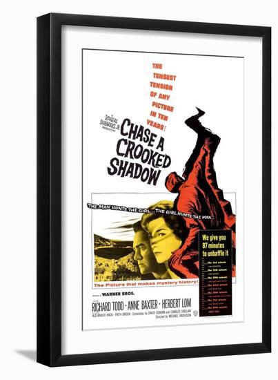 Chase a Crooked Shadow-null-Framed Art Print