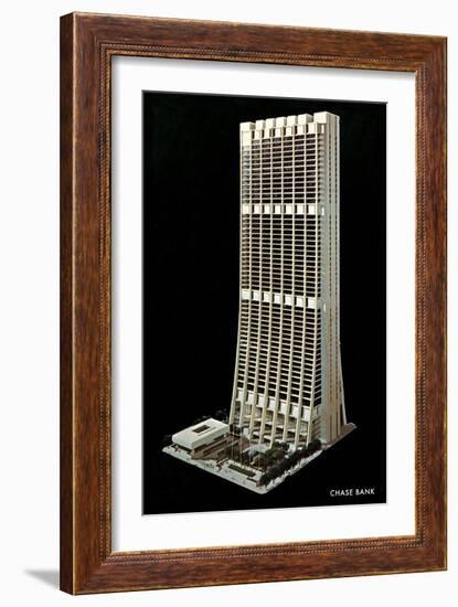 Chase Bank Model-null-Framed Art Print