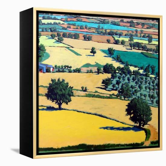 Chase End (Acrylic on Board)-Paul Powis-Framed Premier Image Canvas
