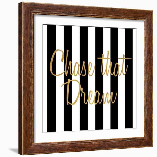 Chase That Dream Stripes-Sd Graphics Studio-Framed Art Print