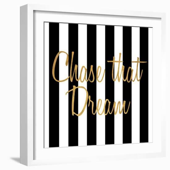 Chase That Dream Stripes-Sd Graphics Studio-Framed Art Print