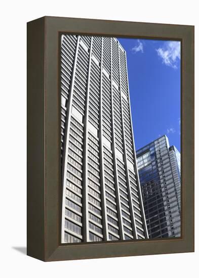 Chase Tower, Chicago, Illinois, United States of America, North America-Amanda Hall-Framed Premier Image Canvas