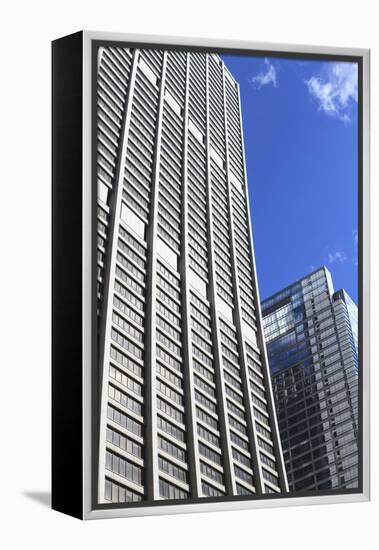 Chase Tower, Chicago, Illinois, United States of America, North America-Amanda Hall-Framed Premier Image Canvas