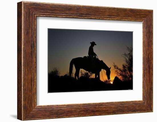 Chasin the Sun-Barry Hart-Framed Art Print