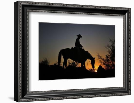 Chasin the Sun-Barry Hart-Framed Art Print