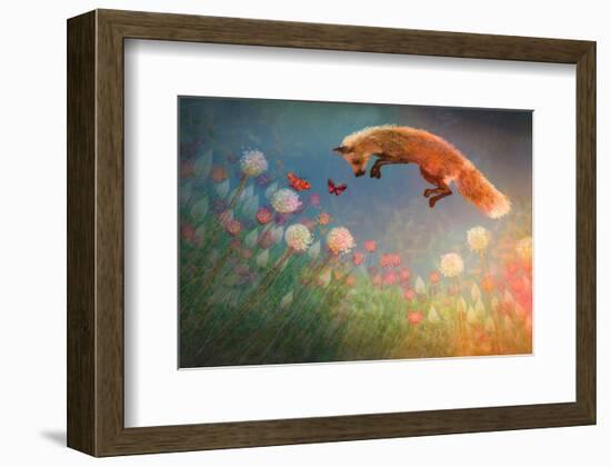 Chasing Butterflies-Claire Westwood-Framed Premium Giclee Print