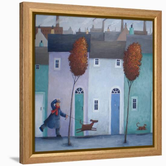 Chasing Cats-Peter Adderley-Framed Stretched Canvas
