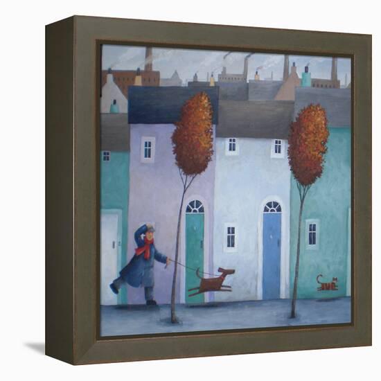 Chasing Cats-Peter Adderley-Framed Stretched Canvas
