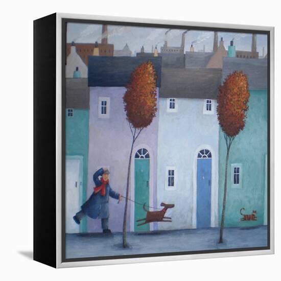 Chasing Cats-Peter Adderley-Framed Stretched Canvas