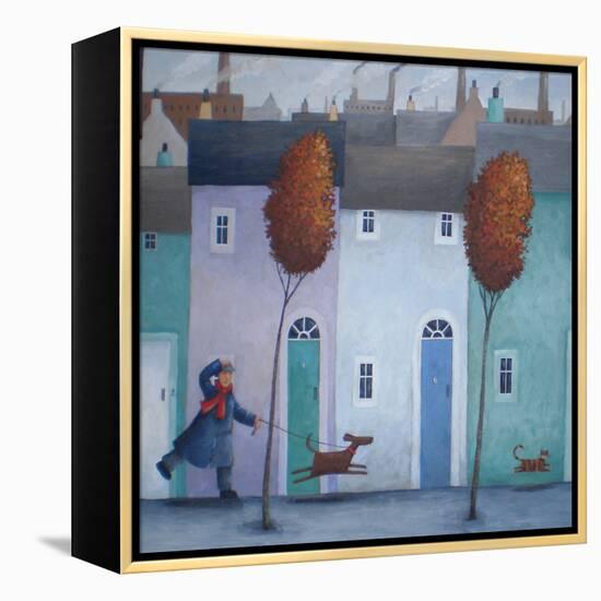 Chasing Cats-Peter Adderley-Framed Stretched Canvas