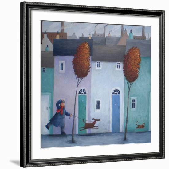 Chasing Cats-Peter Adderley-Framed Giclee Print