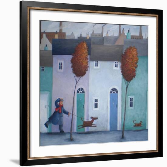 Chasing Cats-Peter Adderley-Framed Giclee Print