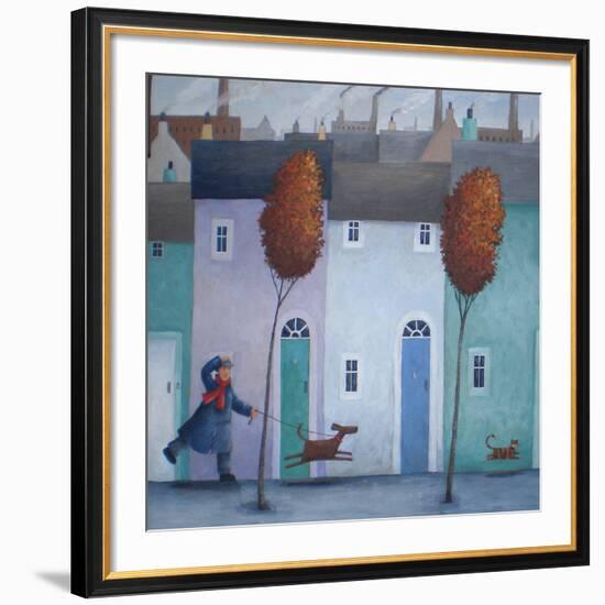 Chasing Cats-Peter Adderley-Framed Giclee Print