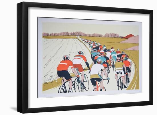 Chasing On, 2015 (Screen Print)-Eliza Southwood-Framed Giclee Print