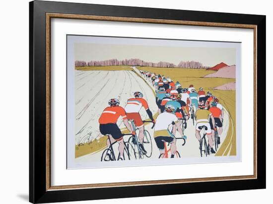 Chasing On, 2015 (Screen Print)-Eliza Southwood-Framed Giclee Print