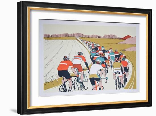 Chasing On, 2015 (Screen Print)-Eliza Southwood-Framed Giclee Print