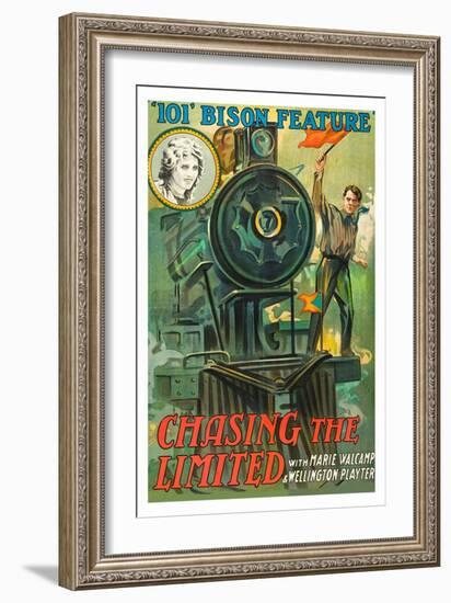 Chasing the Limited-null-Framed Art Print