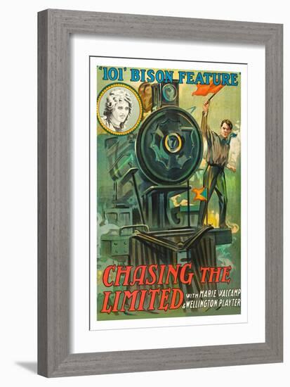 Chasing the Limited-null-Framed Art Print