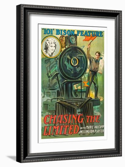 Chasing the Limited-null-Framed Art Print