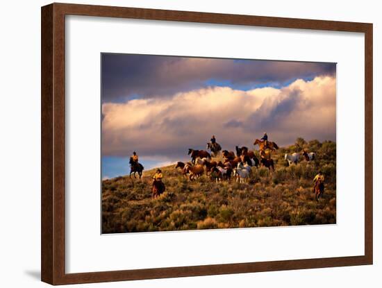 Chasing Thunder-Lisa Dearing-Framed Photographic Print