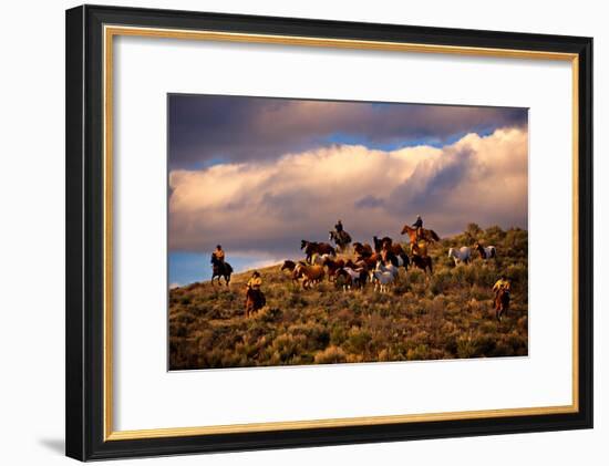 Chasing Thunder-Lisa Dearing-Framed Photographic Print