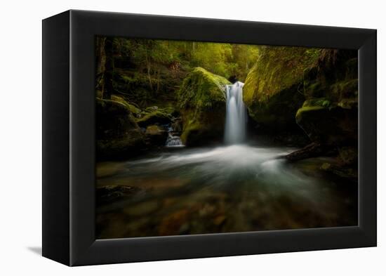 chasm-falls-1-Lincoln Harrison-Framed Stretched Canvas