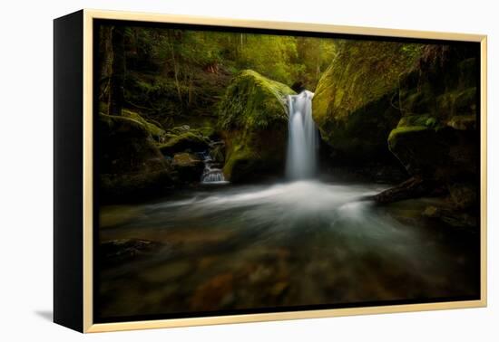 chasm-falls-1-Lincoln Harrison-Framed Stretched Canvas