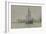 Chasse-marée à l'ancre, près de Rouen-Claude Monet-Framed Giclee Print