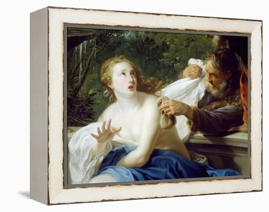 Chaste Susanna, 1751-Pompeo Batoni-Framed Premier Image Canvas