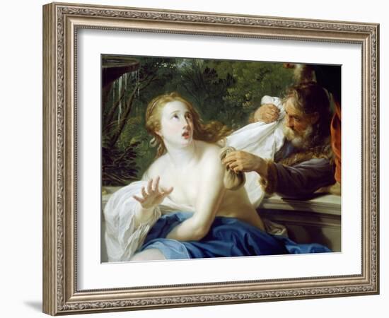 Chaste Susanna, 1751-Pompeo Batoni-Framed Giclee Print