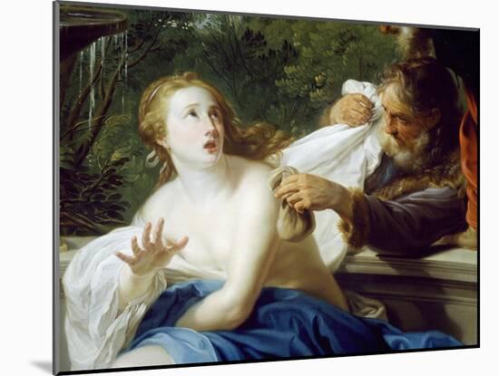 Chaste Susanna, 1751-Pompeo Batoni-Mounted Giclee Print