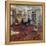 Chat at the Fontaines: Mr and Mrs Arthur Fontaine-Edouard Vuillard-Framed Premier Image Canvas