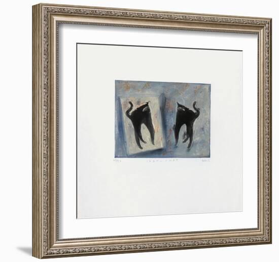 Chat - Chat-Lou G^ (Lupita Gorodine)-Framed Limited Edition