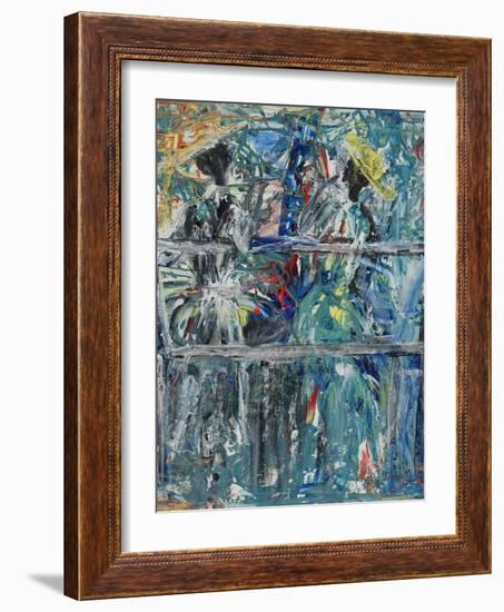 Chat in the Park-Ikahl Beckford-Framed Giclee Print