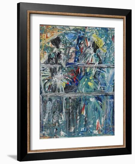 Chat in the Park-Ikahl Beckford-Framed Giclee Print