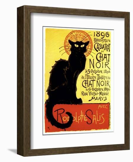 Chat Noir-null-Framed Giclee Print