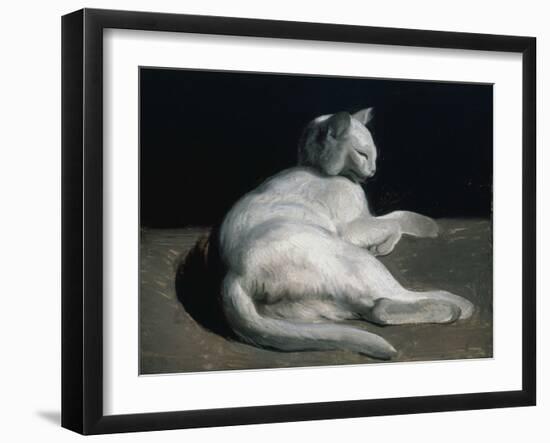 Chat-Théodore Géricault-Framed Giclee Print