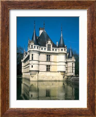 Chateau Azey Le Rideau, Loire, France (1518 - 1527)' Photographic Print -  Colin Dixon | Art.com