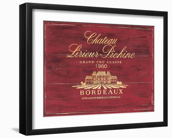 Chateau Bordeaux-Martin Wiscombe-Framed Art Print