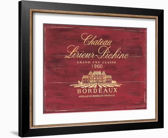 Chateau Bordeaux-Martin Wiscombe-Framed Art Print