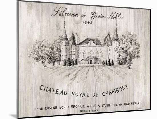 Chateau Chambort on Wood-Danhui Nai-Mounted Art Print