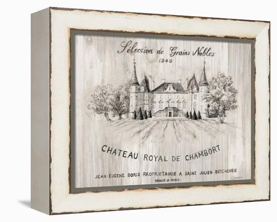 Chateau Chambort on Wood-Danhui Nai-Framed Stretched Canvas