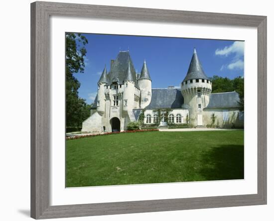 Chateau, Chef-Boutonne, Deux Sevres, Poitou-Charentes, France, Europe-Rawlings Walter-Framed Photographic Print