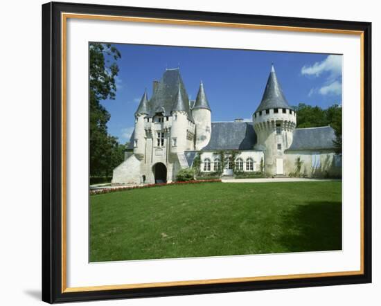 Chateau, Chef-Boutonne, Deux Sevres, Poitou-Charentes, France, Europe-Rawlings Walter-Framed Photographic Print